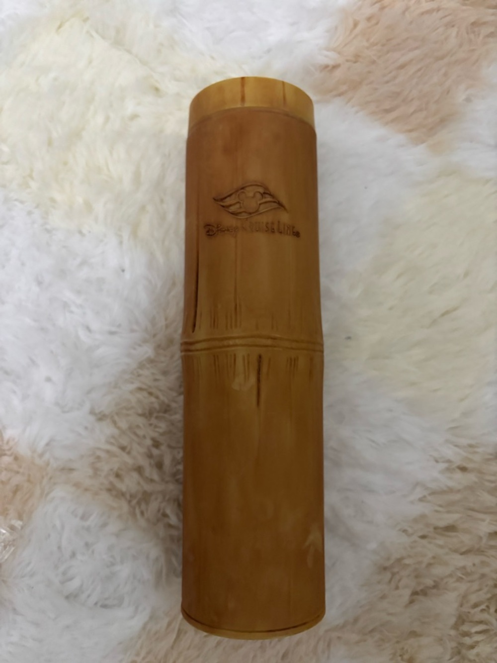 Disney Cruise Line Faux Bamboo Water Bottle